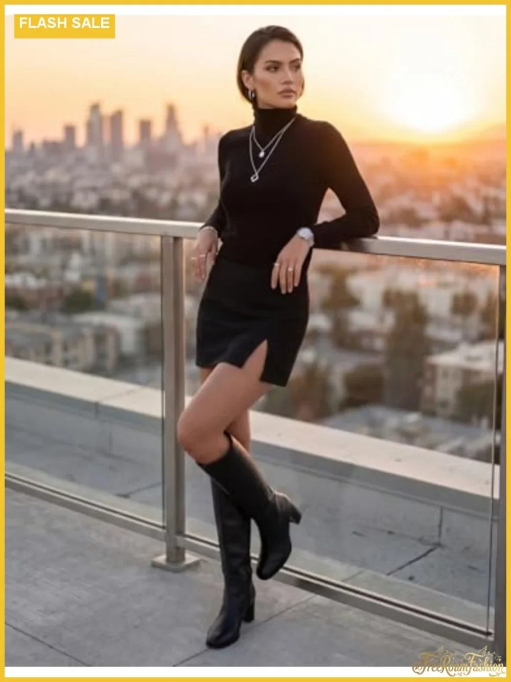 Women's Mini Skort with Built-In Shorts Low Rise Side Split Bodycon Y2K Stretch